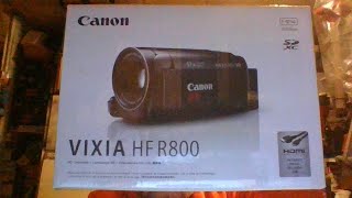 Canon VIXIA HF R800 HD Video Camera
