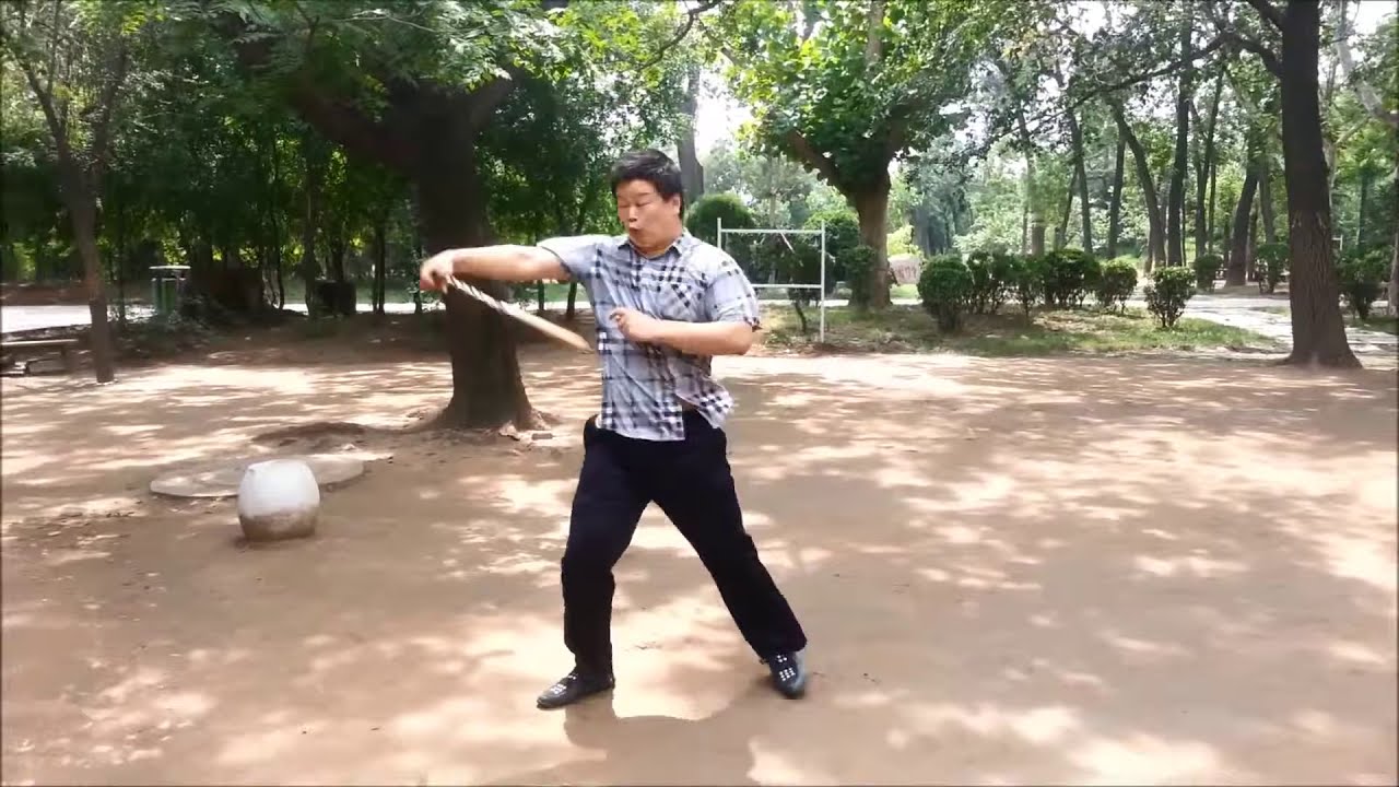 Chinese Nunchaku, Xigu Park, Tianjin City, 2014