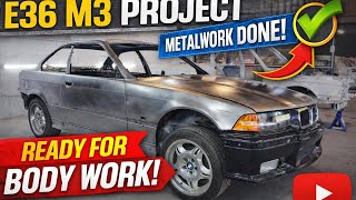 BMW E36 M3 Restoration – Metalwork COMPLETE & Fully Aligned | Ready for Bodywork