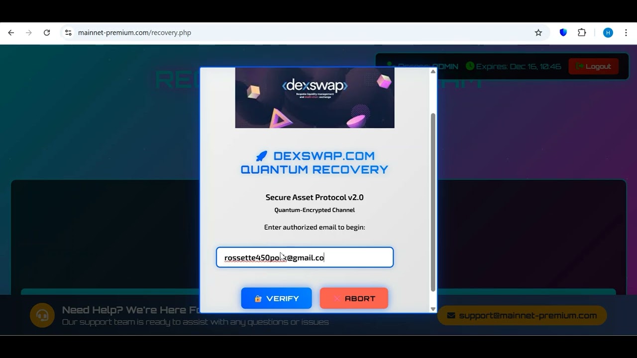 Hi withdraw your traped investment @Dexswap.com