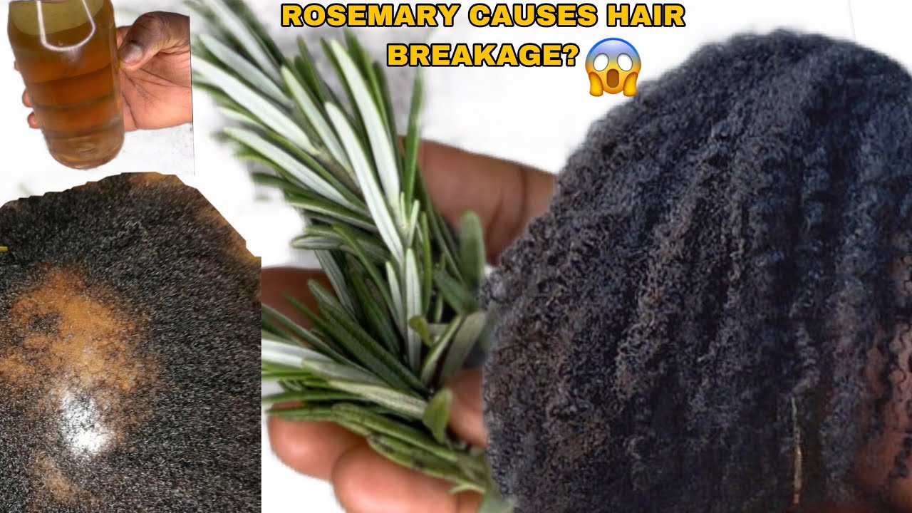 "ROSEMARY BROKE OFF MY HAIR"How to properly use Rosemary for fast hair