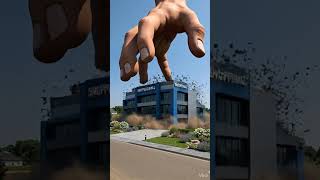 This Giant Hand Built an Underground Bunker in Seconds 😳