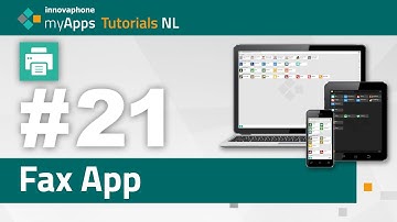 #21 myApps tutorial — Fax App (Fax2Mail) (13rX, 14rX, 15r1) | NL
