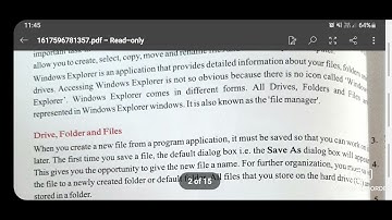 Ch-1,File Management in Windows 7,class VII