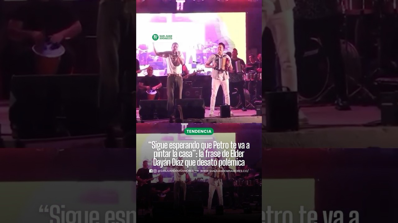 Watch ¡Se hace viral! La frase de Elder Dayan Díaz que desató polémica donde menciona a Petro on YouTube Watch ¡Se hace viral! La frase de Elder Dayan Díaz que desató polémica donde menciona a Petro on YouTube