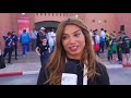 Marwa Amri, Olympic Games bronze medallist in Wrestling, visiting Gymnasiade 2018 youth