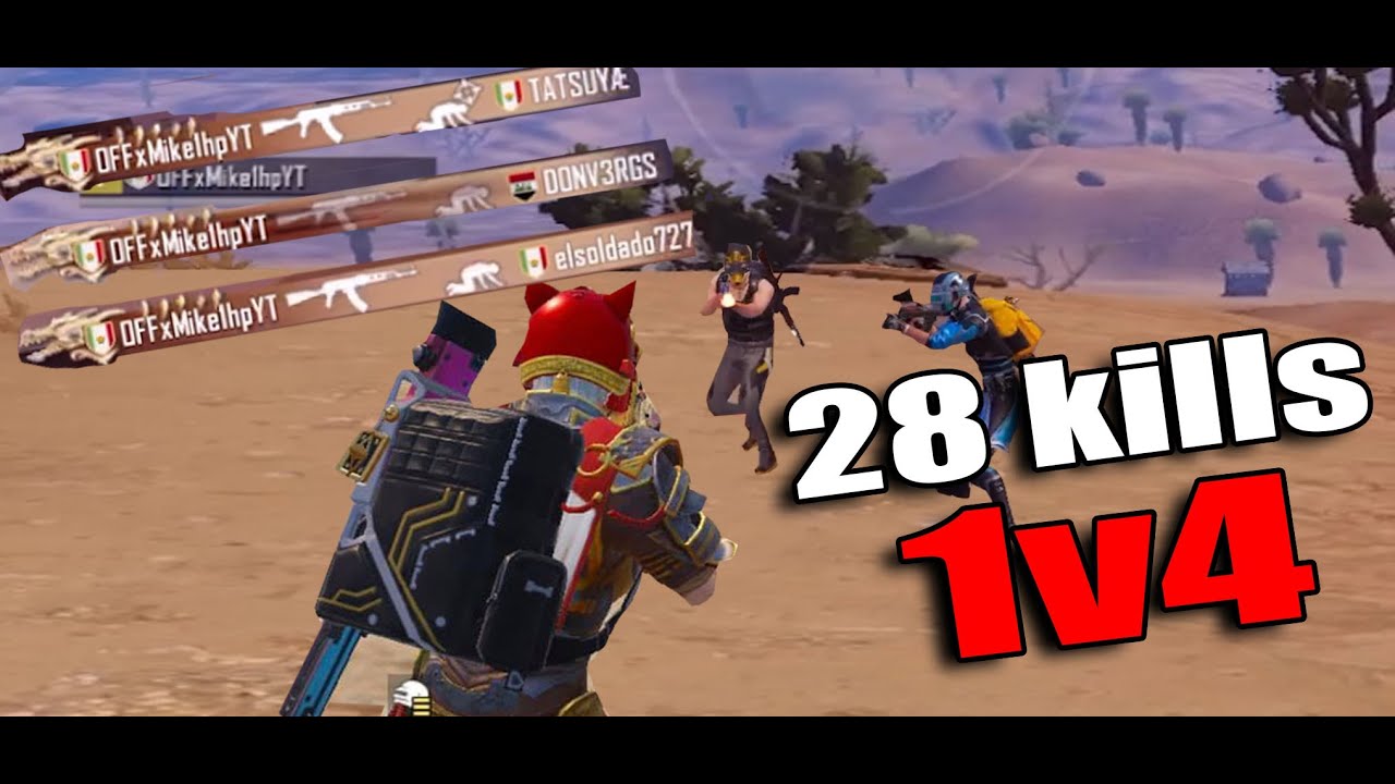 28 KILLS SOLO VS SQUAD NA | Mike1hp - YouTube
