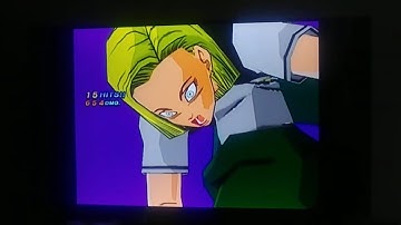 Dragonball Z Budokai 3 Tien Dragon Rush Gut Kick on Android 18 Alternate Ryona