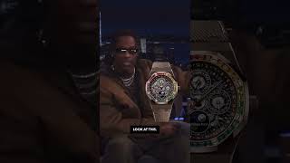 Travis Scott's AP *WOAH* #travisscott #cactusjack #viral #ap #audemars #patek #rainbow #jimmy #tpt