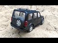 Mahindra Scorpio Black Beast scale model toy car