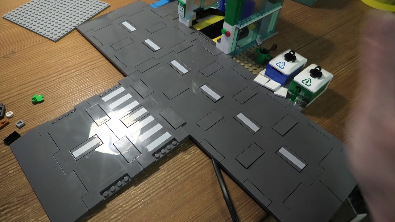 Speedbuild Lego City Town Center SET 60292 4K - YouTube