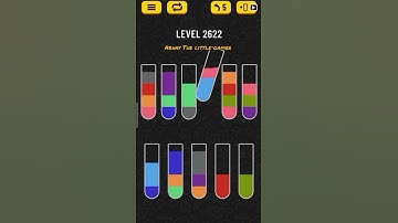 Water sort puzzle level 2622