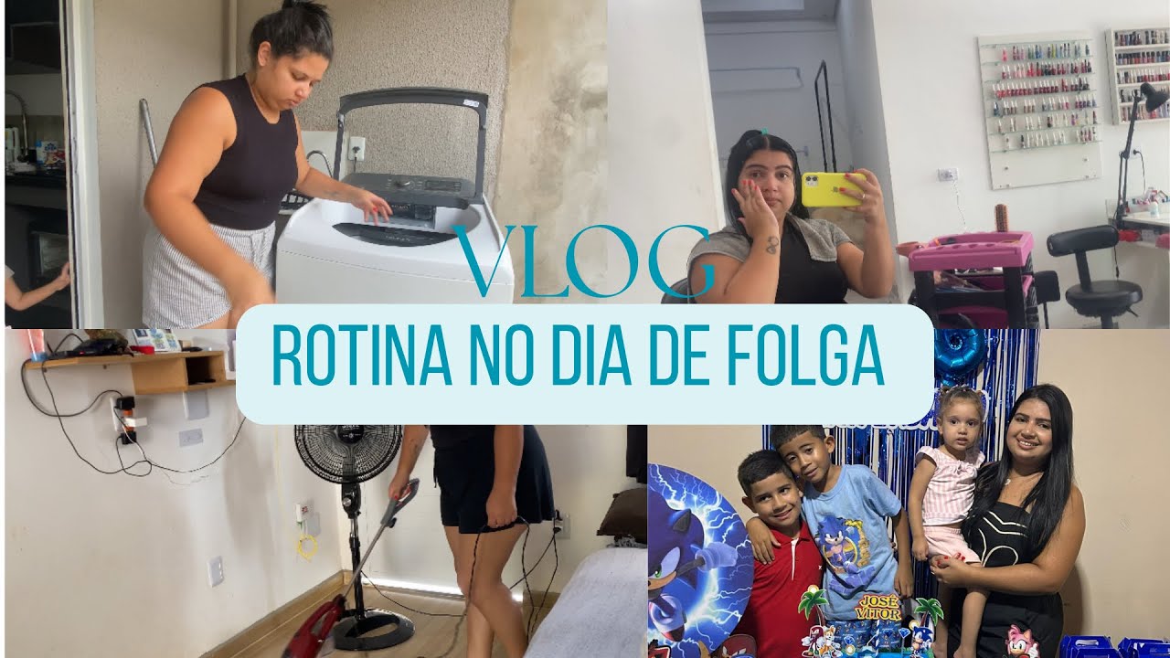 FUI FAZER PROGRESSIVA | LIMPEI A CASA | LAVEI ROUPA | FOMOS EM UM ANIVERSÁRIO 