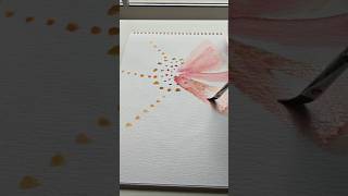 Take a minute and pause#painting #dots #watercolor #differentstyle #viral #trending