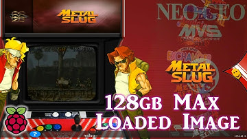 128gb Pi 3 B and B+ MAX Image Vman - 8,080+ Games PSX Dreamcast N64 SNES