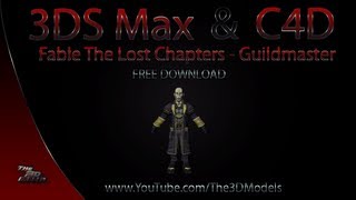 Cinema 4D/ 3DS Max | Fable TLC Guildmaster Model Download