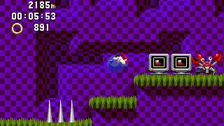 Sonic 1: Random Levels Project (Mega Drive / Genesis Hack) - 3300 metres of Green Hill Zone