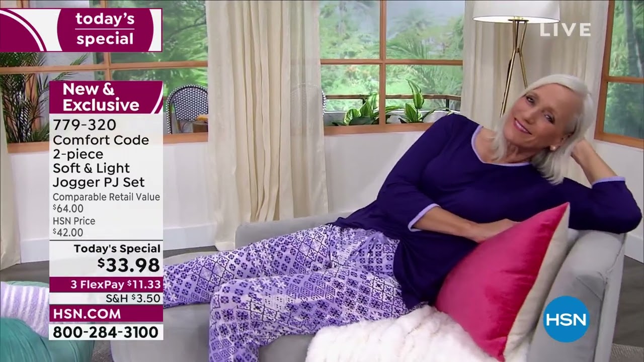 HSN Comfort Code by Cuddl Duds 03.15.2022 01 AM YouTube