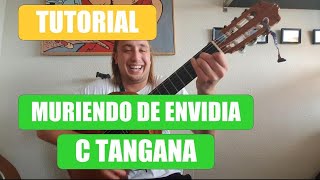 CÓMO TOCAR MURIENDO DE ENVIDIA en GUITARRA | Tutorial con ACORDES Y TAB | C  Tangana - YouTube