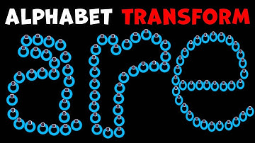 Alphabet Lore Snakes transform Letters from Lowercase o (A-Z)