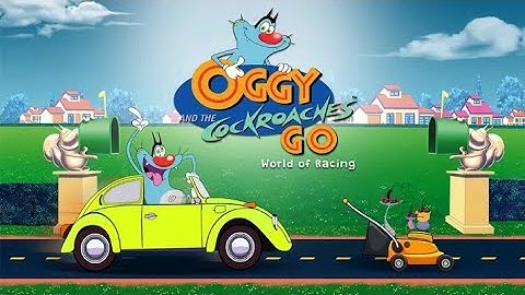 Oggy go world of racing the official game.. Oggy and cockroach game. ओगी एंड कॉकरोच गेम cartoon