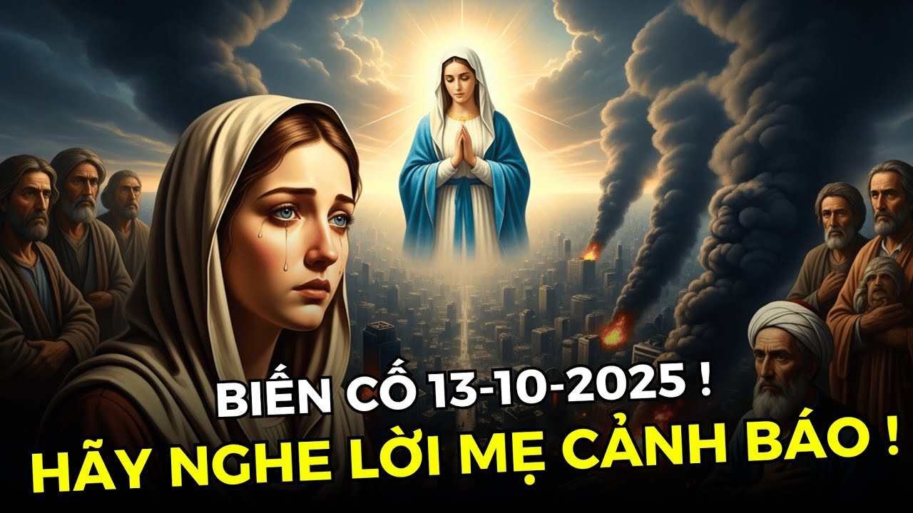🛑Lời Cảnh Báo Từ Trời Trước 13/10/2025 Đức Mẹ Hiện Ra Kêu Gọi Ăn Năn | Cầu Nguyện Cùng Mẹ Maria