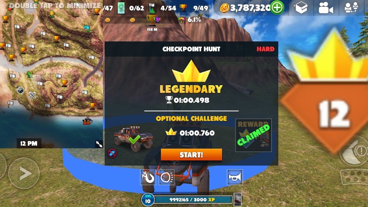 OFFTHEROADGAME LEGENDARY OPTIONAL CHALLENGE IN THE SHORE MAP: DUSTMAKER