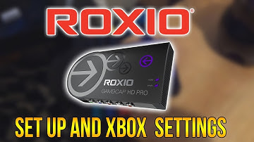 Roxio Game Capture Set Up