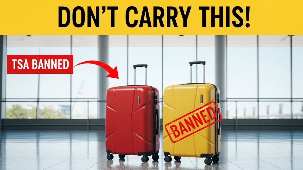 TSA 2026 Warning: These Carry-On Items Will Be BANNED Soon