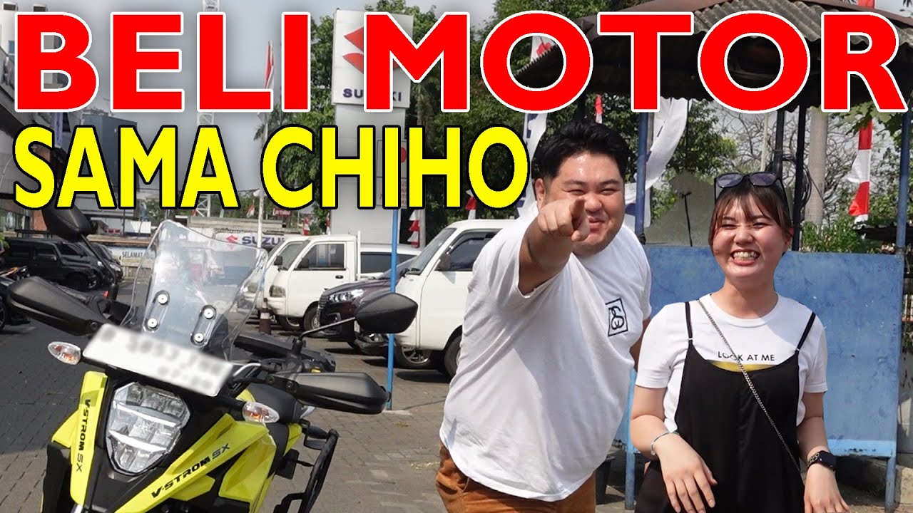 PERTAMA KALI KENTA BELI MOTOR DI INDONESIA‼️CHIHO TEMENIN KENTA PILIH‼️