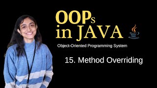 15. Method Overriding