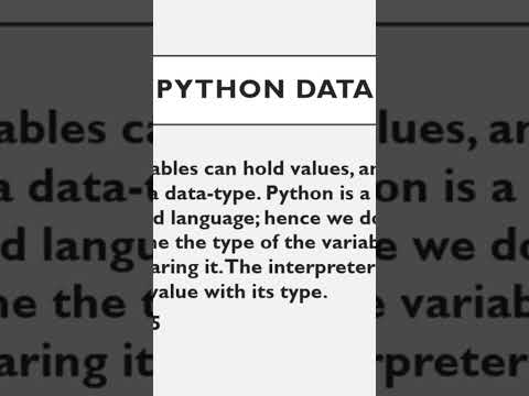 Python Data Types