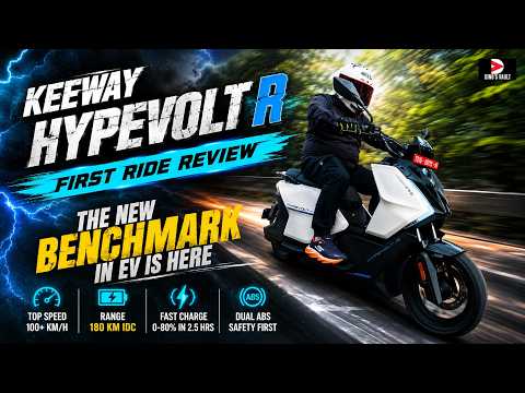 Keeway Hypervolt R Ride Review | This is Next Level in EV Scooters