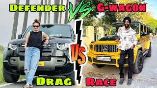Mumbai pahuch gaye DRAG RACE ke liye 😱 Defender Vs G-Wagon 🔥 kon jeeta