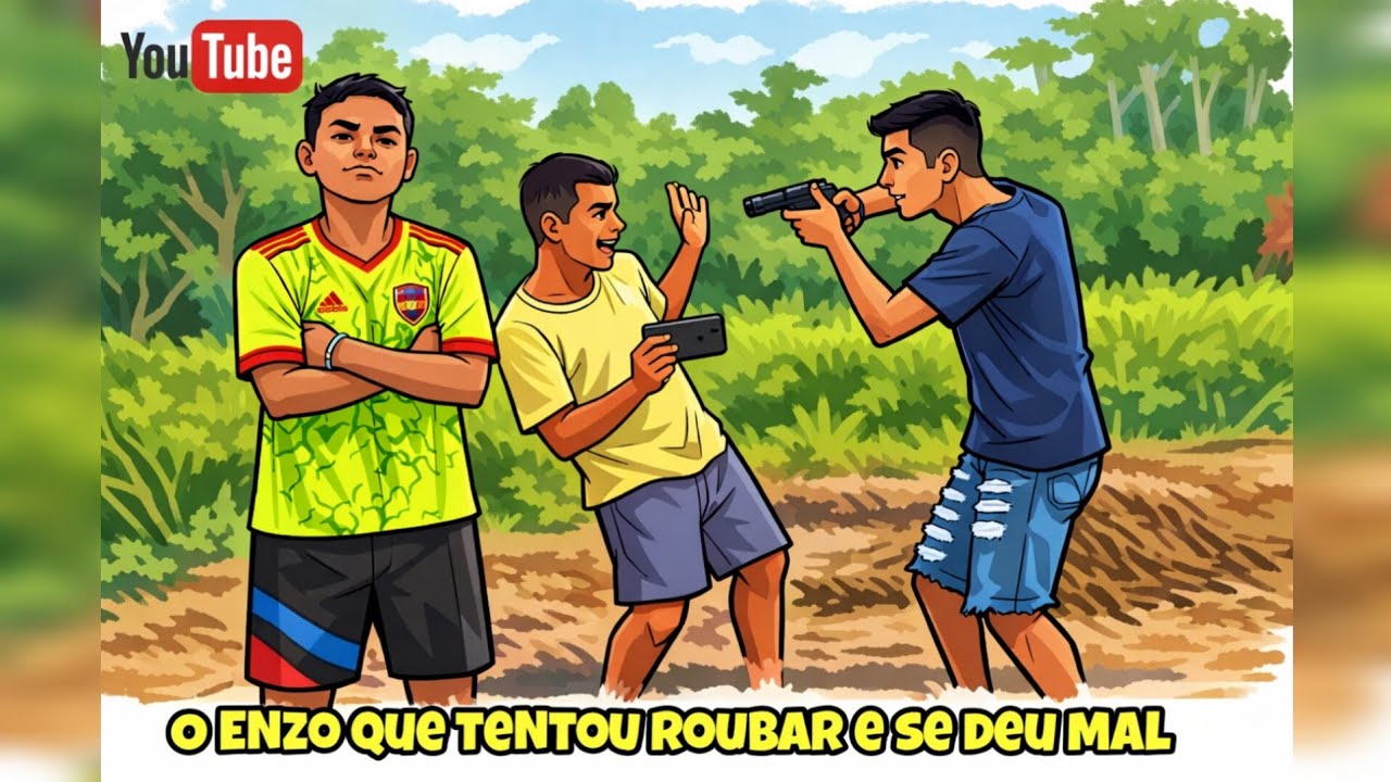 O ENZO QUE TENTOU ROUBAR E SE DEU MAL 