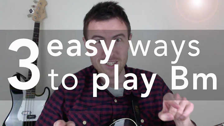 Bm Guitar Chord (3 Easy Versions)