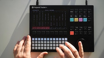 Breakneck jam with the Polyend Tracker+