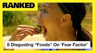 8 Disgusting Foods ‘Fear Factor’ Contestants Actually Ate 🤢 | MTV Ranked screenshot 3