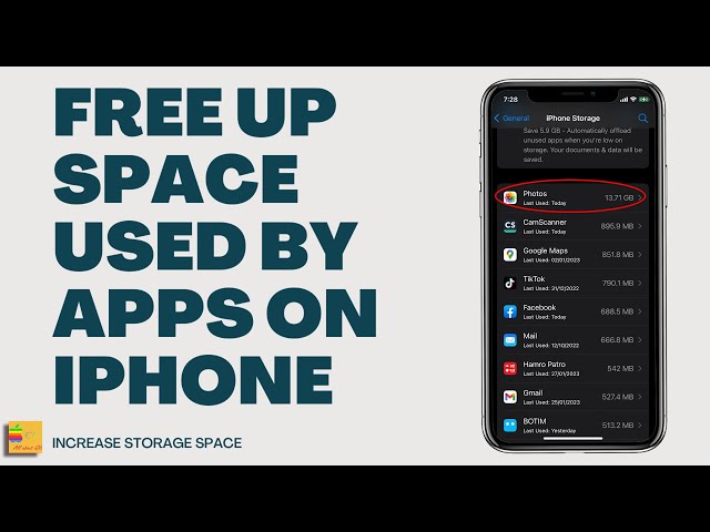 How to free up lots of space used by apps on iPhone class=