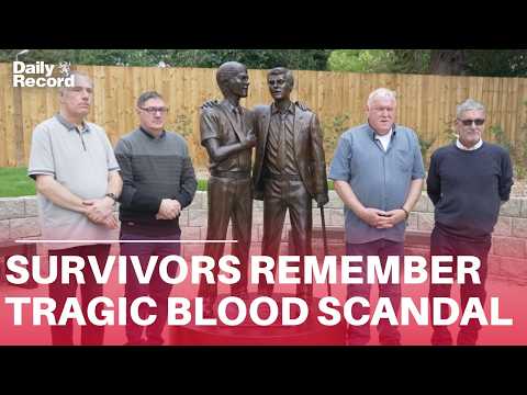 Survivors attend memorial for infected blood scandal victims