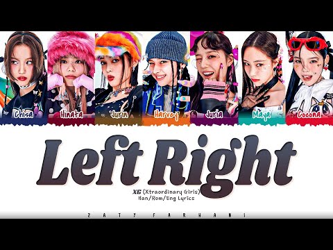 [CORRECT] XG - 'LEFT RIGHT' Lyrics [Color Coded_Eng]