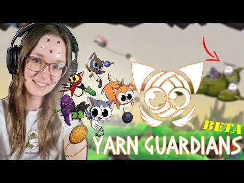 alle TIERE fliegen HOOOCH 😸🧶 Yarn Guardians BETA 06.2025 #twitch #stream #kleinTanne