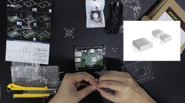 Raspberry pi 2B 3B Case Installation: Smraza Transparent Acrylic Case  Installation Guide