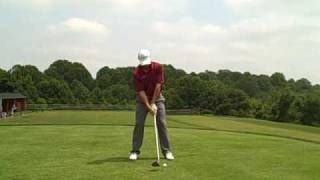 391 yard drive on hole 1 at Fieldstone Golf Club