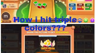 Hitting triple colors in Color Game Land. screenshot 5