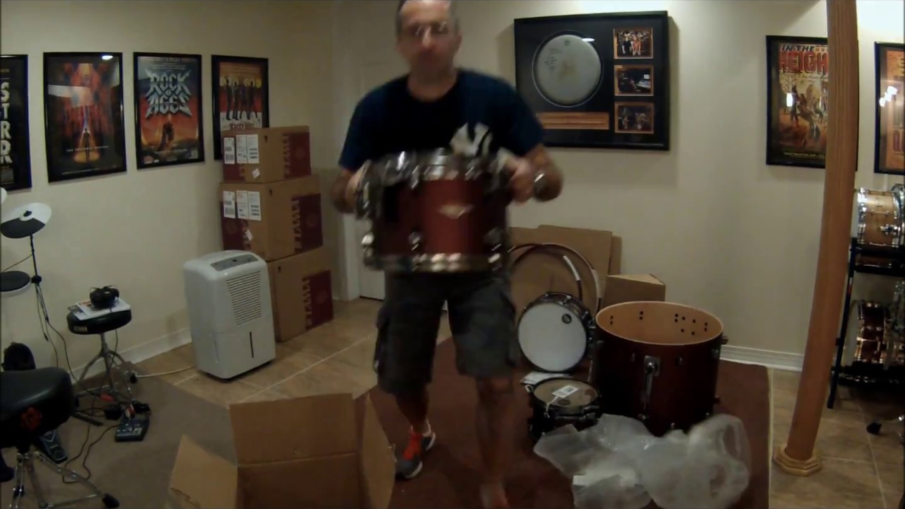 Joe Bergamini Tama Starclassic Maple unboxing June 2017