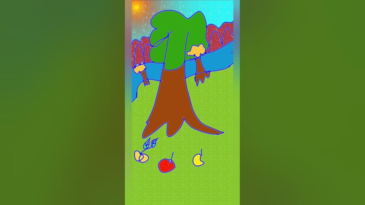 tree drawing YouTube