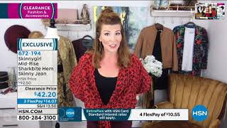 Skinnygirl Midrise Sharkbite Hem Skinny Jean