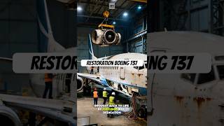 Restoration Boeing 737 classic #restoration #mechanicalengineering  #shortvideo #planes