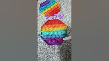 Happy Birthday Song 🎵 🎂 Pop it #satisfying #shorts #trending #viral #happybirthday #popit #fidget